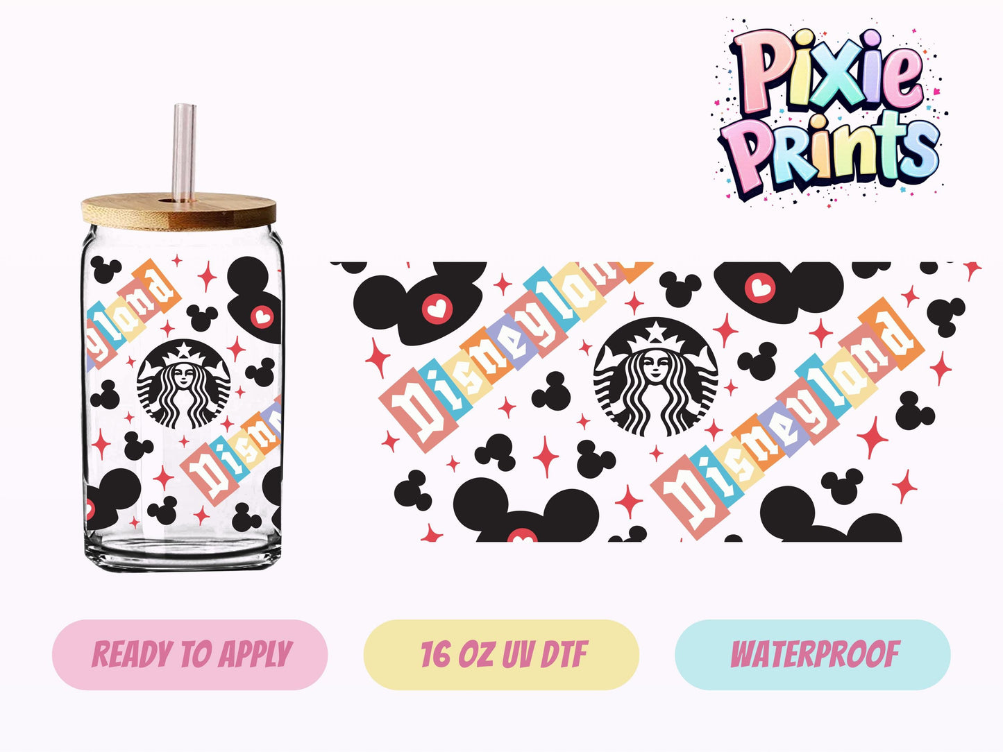 UVDTF #3044 16 OZ Tumbler Wrap