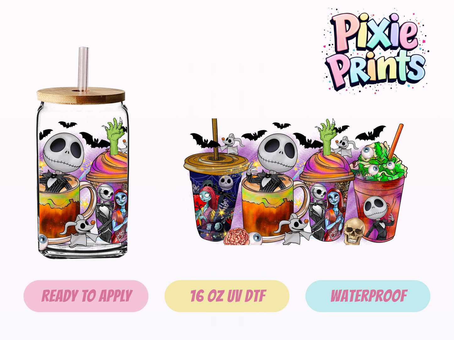 UVDTF #3010 16 OZ Tumbler Wrap