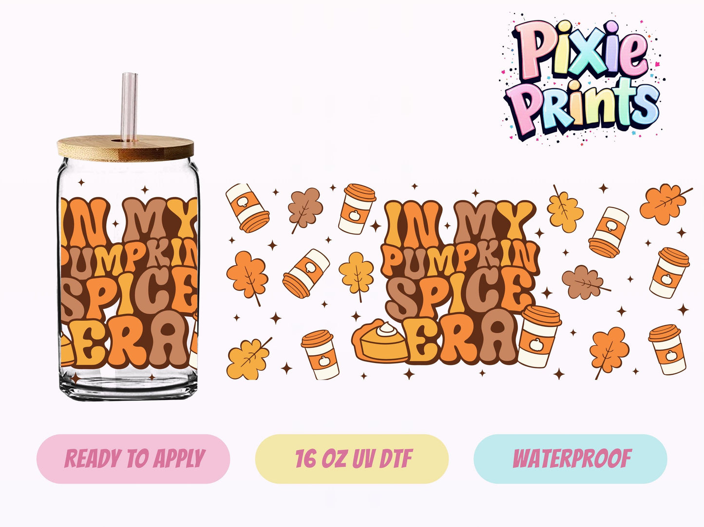 UVDTF #7028 16 OZ Tumbler Wrap