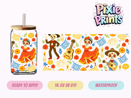 UVDTF #7036 16 OZ Tumbler Wrap