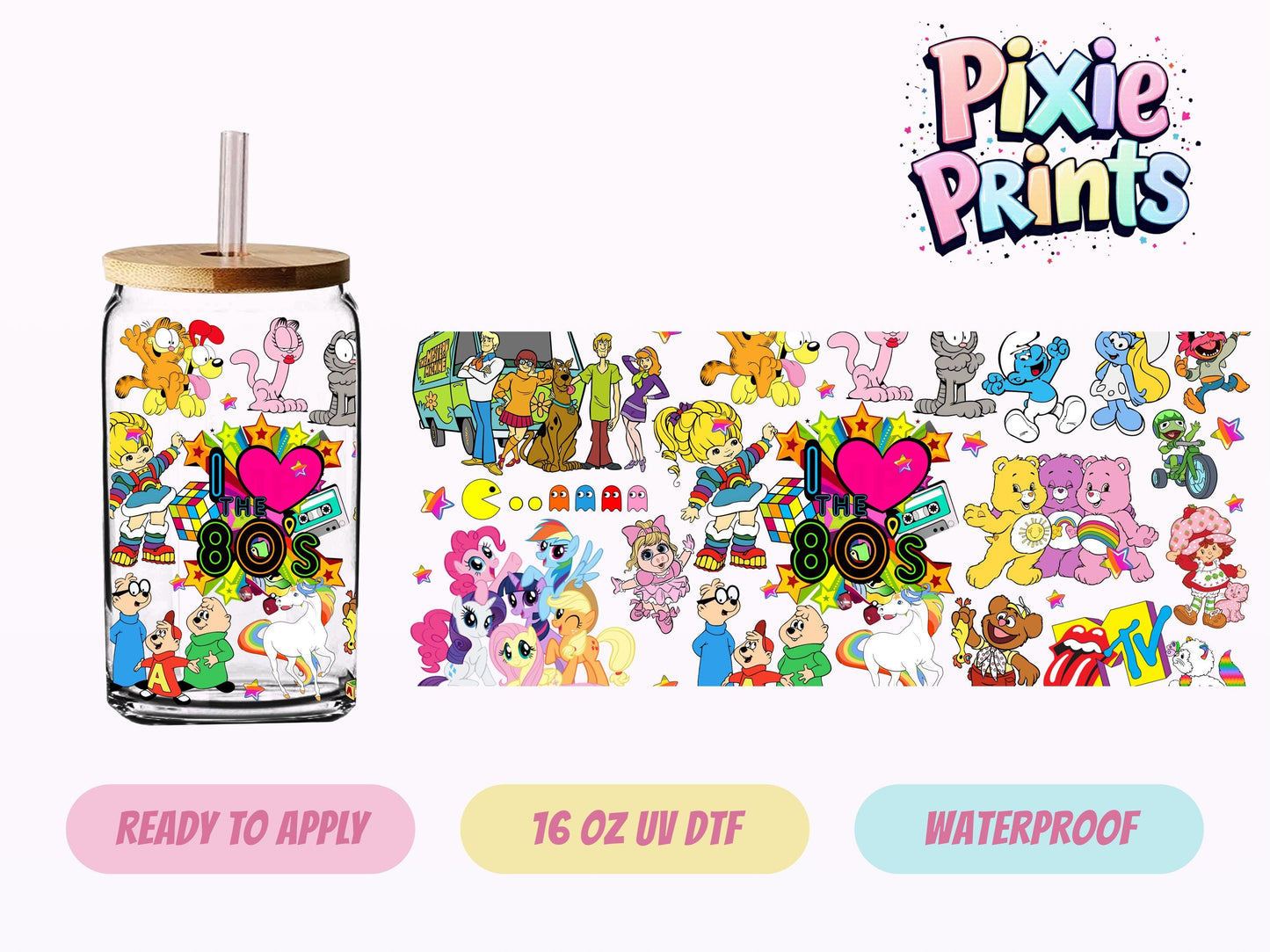 UVDTF #7008 16 OZ Tumbler Wrap