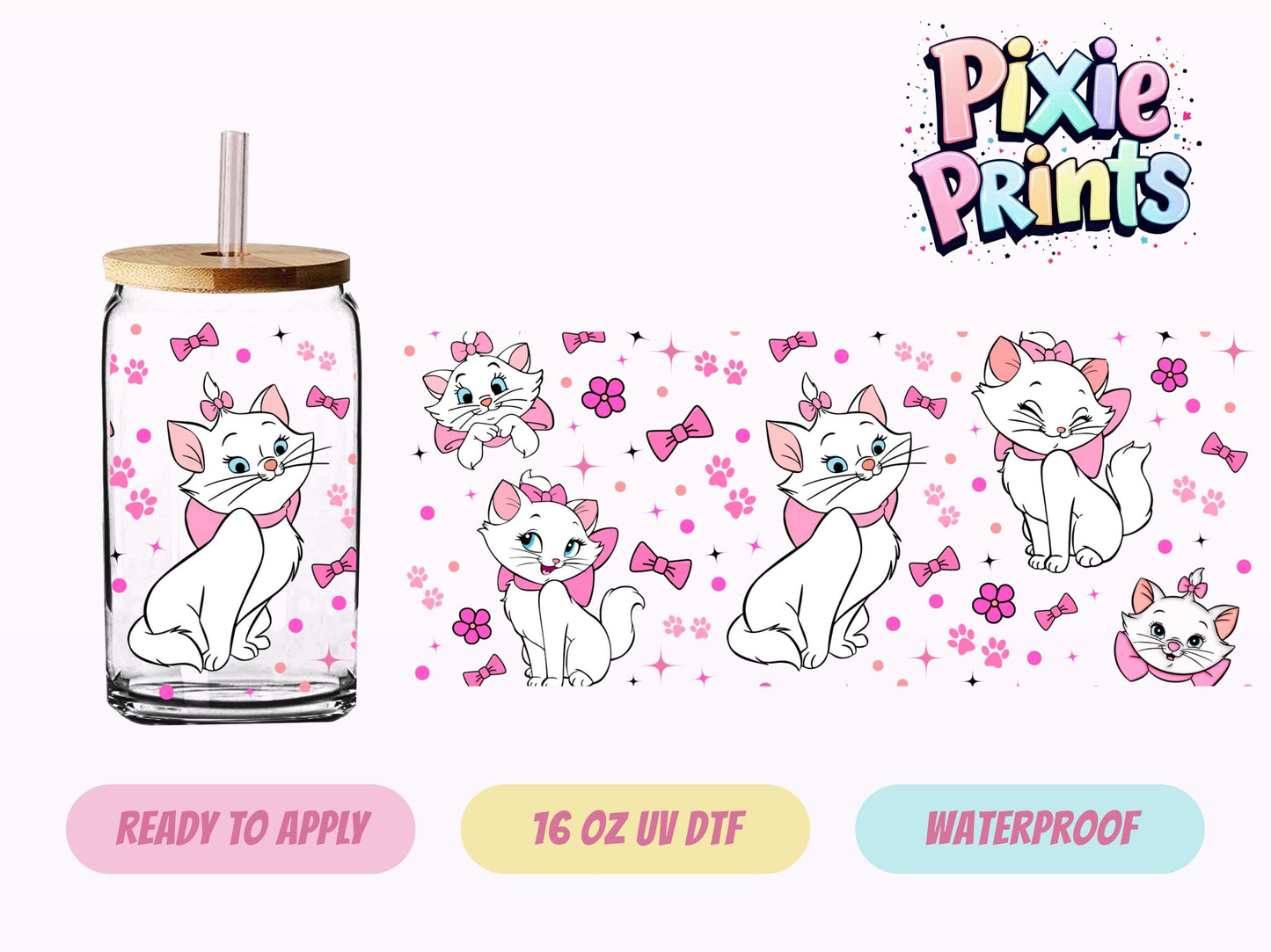 UVDTF #3029 16 OZ Tumbler Wrap