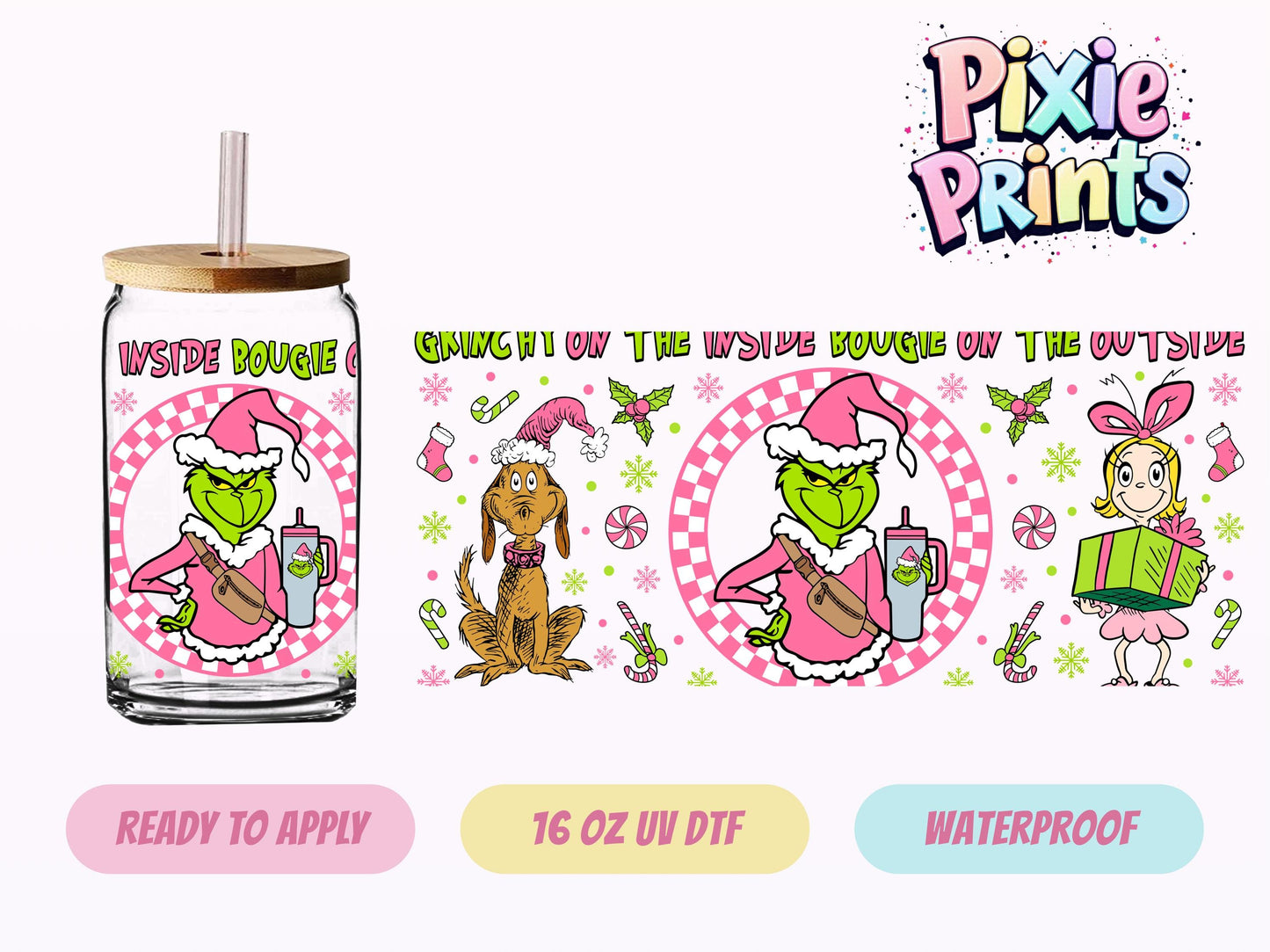 UVDTF #7020 16 OZ Tumbler Wrap