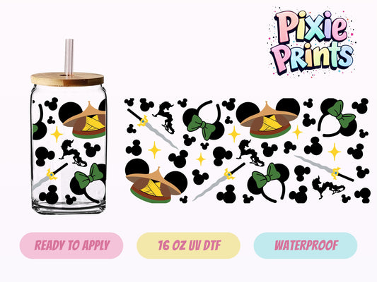 UVDTF #3058 16 OZ Tumbler Wrap