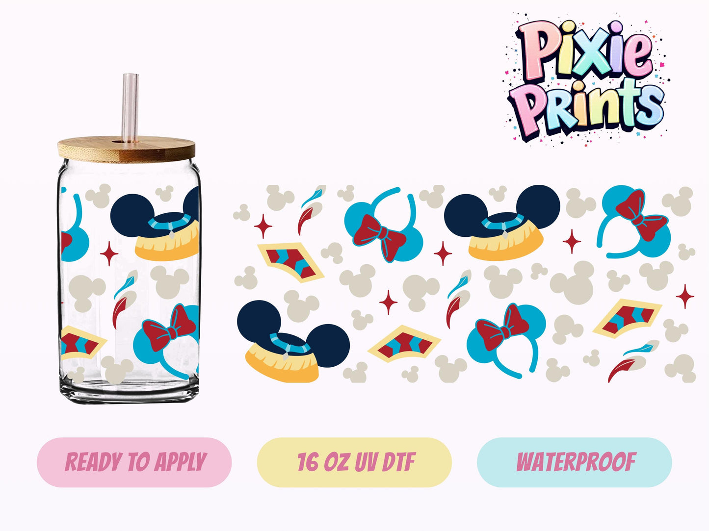 UVDTF #3056 16 OZ Tumbler Wrap