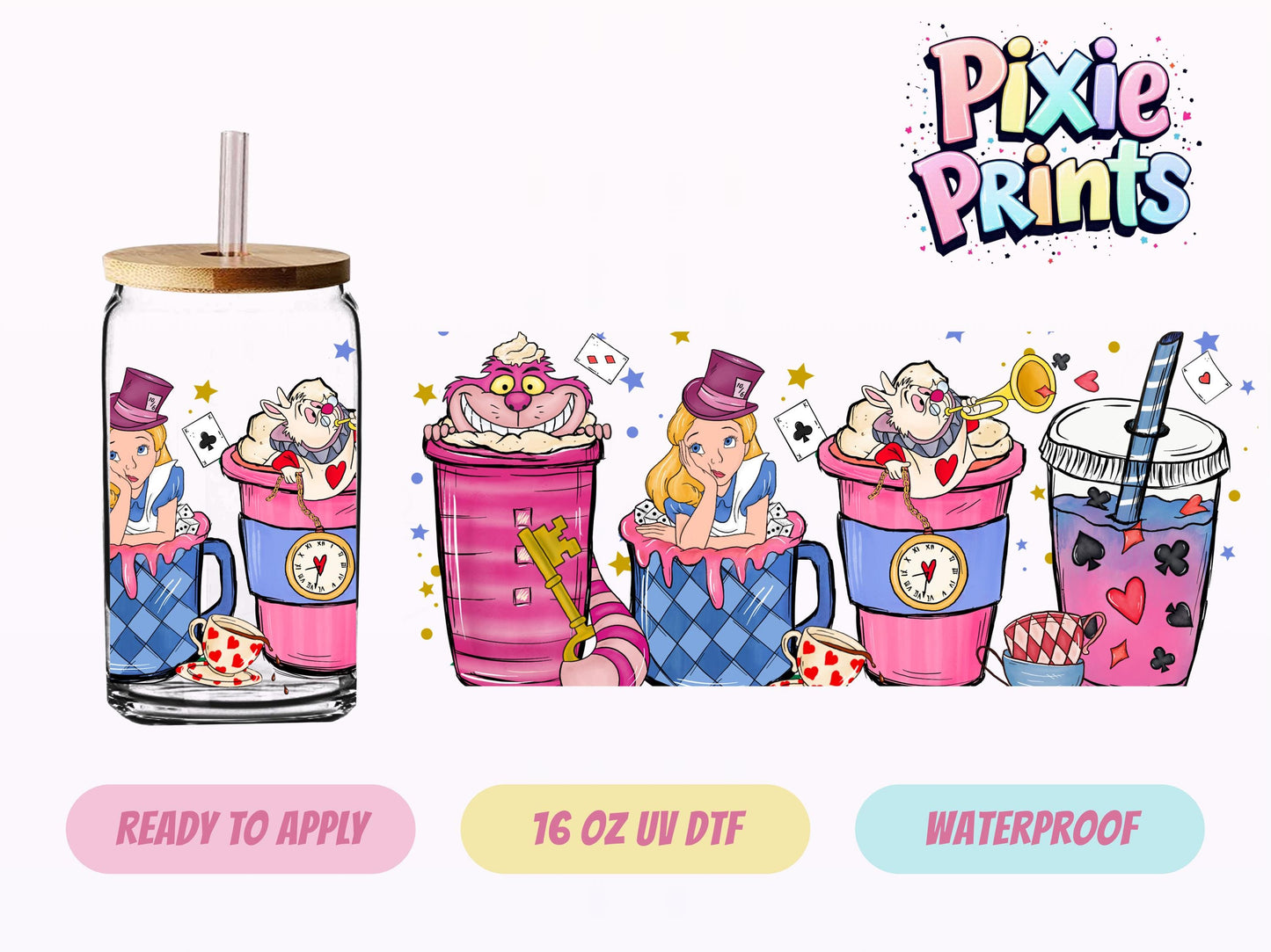 UVDTF #3049 16 OZ Tumbler Wrap