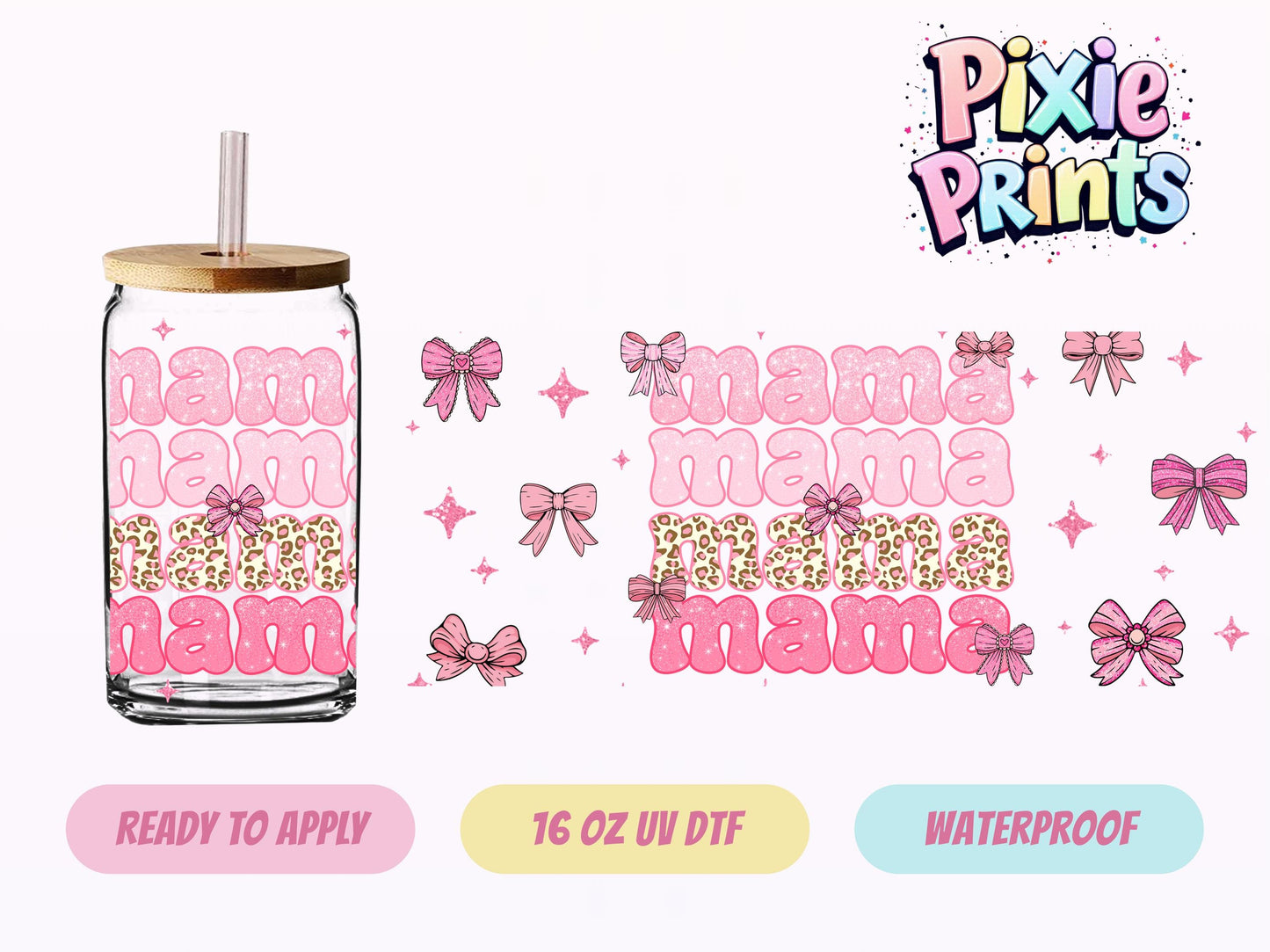 UVDTF #7051 16 OZ Tumbler Wrap