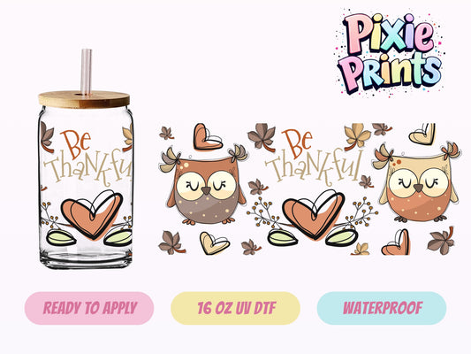 UVDTF #7029 16 OZ Tumbler Wrap