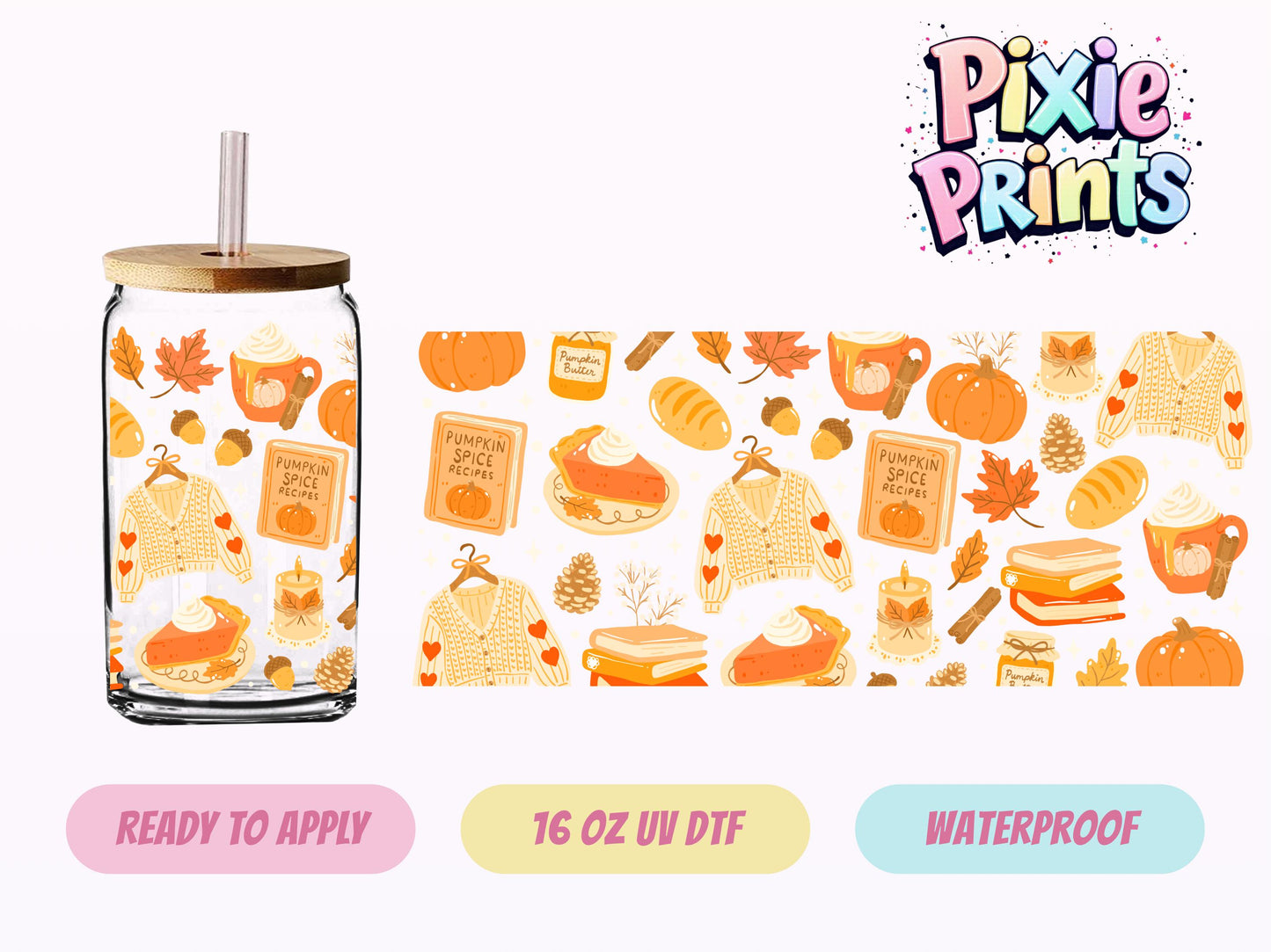 UVDTF #7024 16 OZ Tumbler Wrap