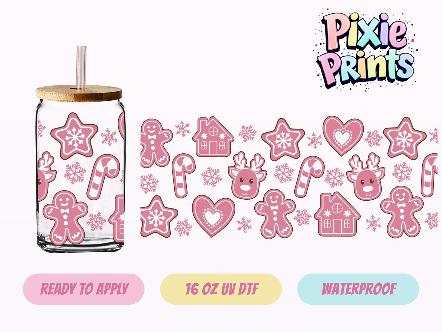 UVDTF #7011 16 OZ Tumbler Wrap