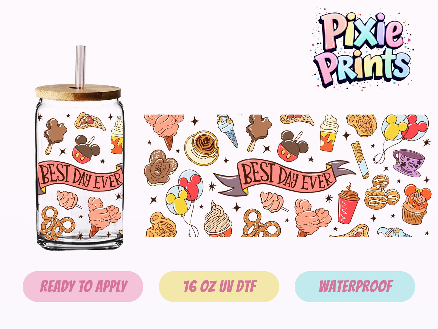 UVDTF #3027 16 OZ Tumbler Wrap