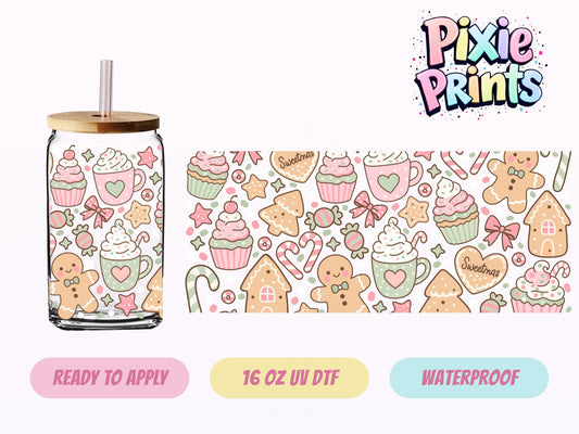 UVDTF #7084 16 OZ Tumbler Wrap