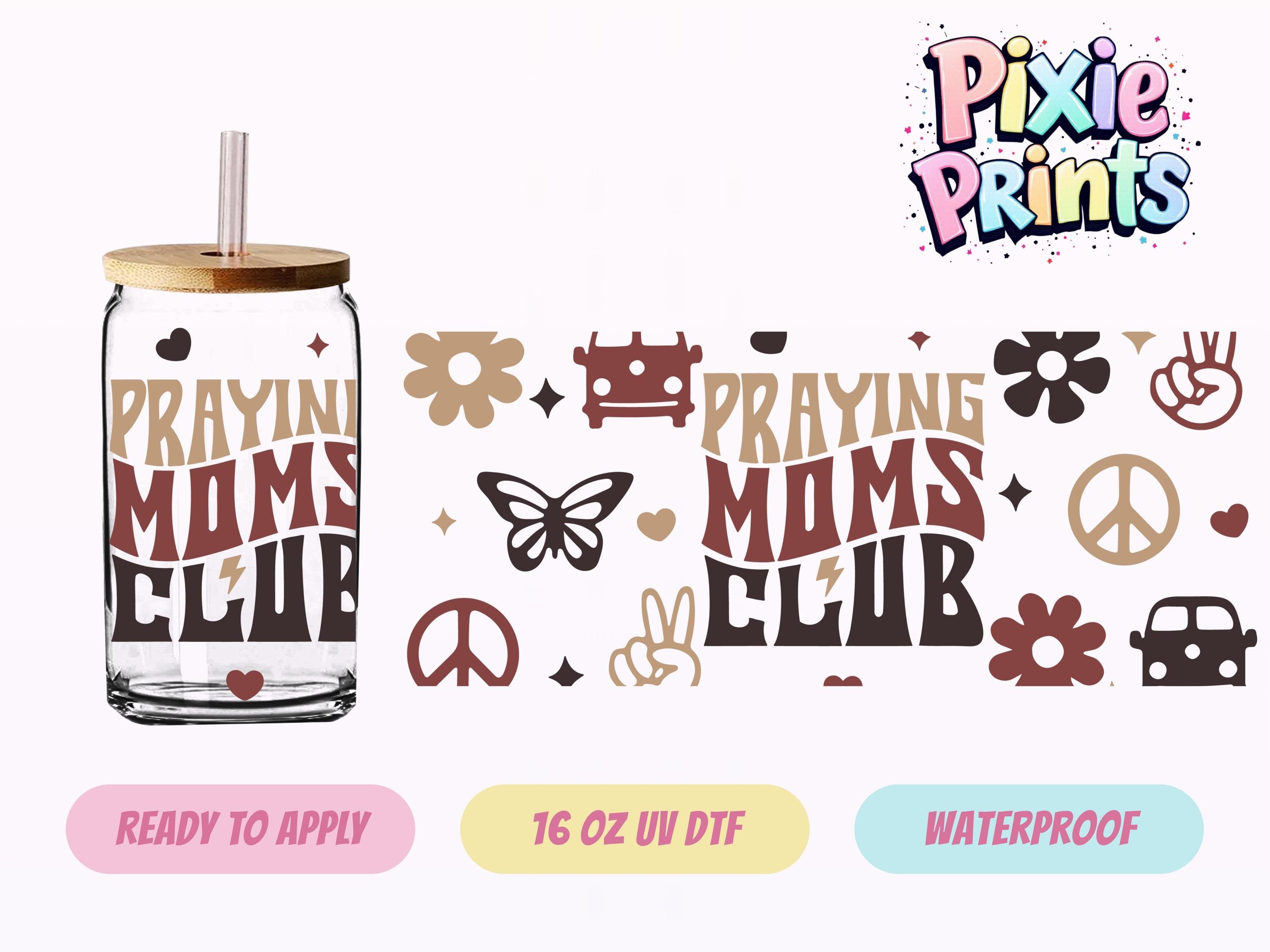 Christian Jesus UV DTF Tumbler Wrap Same Day Cup Sticker
