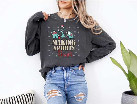 Magical Mansion Christmas DTF Ready to Press Transfer