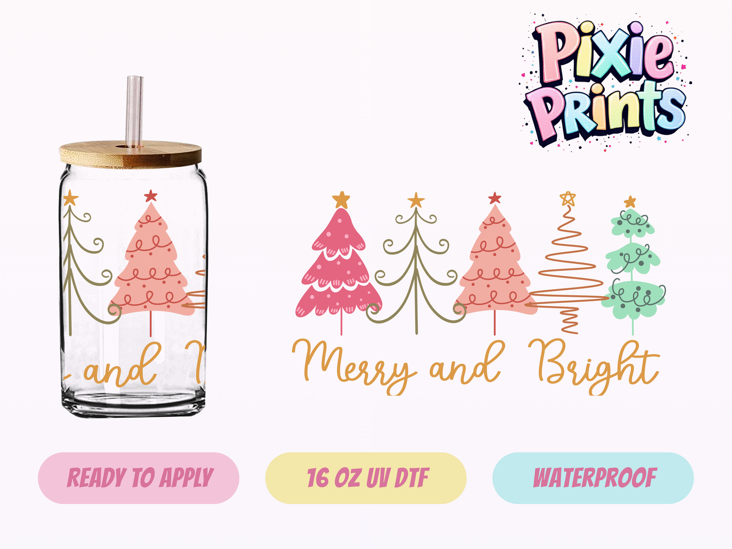 UVDTF #7088 16 OZ Tumbler Wrap