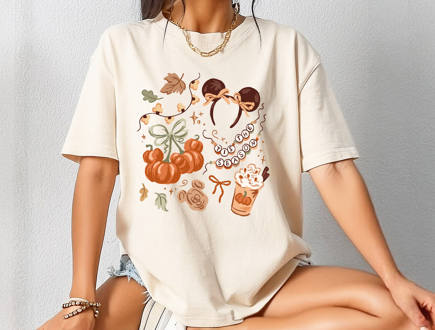 Magical Mouse Fall Coquette DTF Ready to Press Transfer