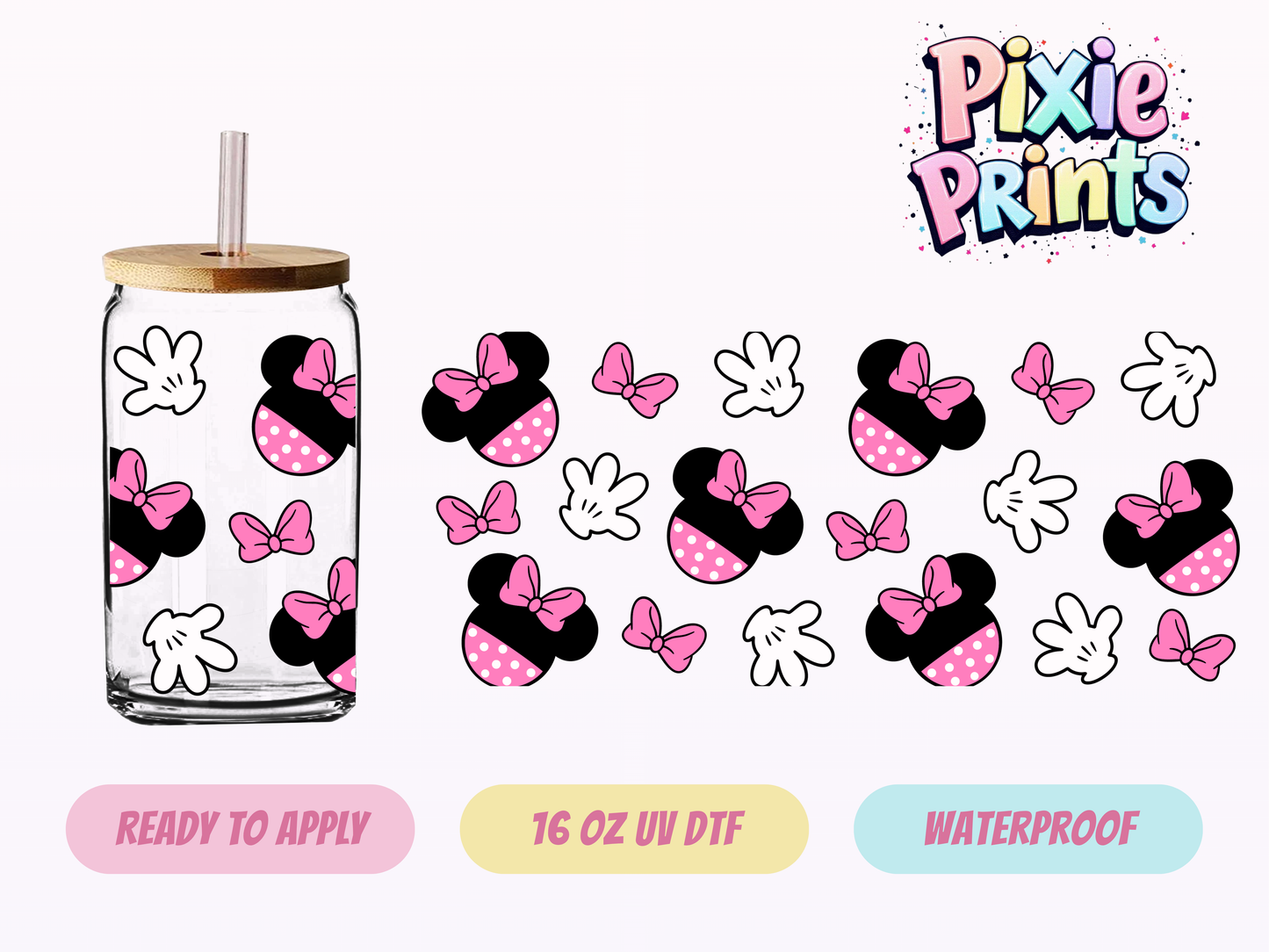 UVDTF #3129 16 OZ Tumbler Wrap