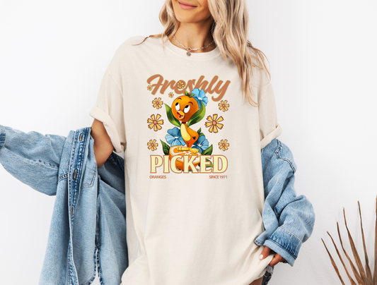 Magical Orange Bird DTF Ready to Press Transfer