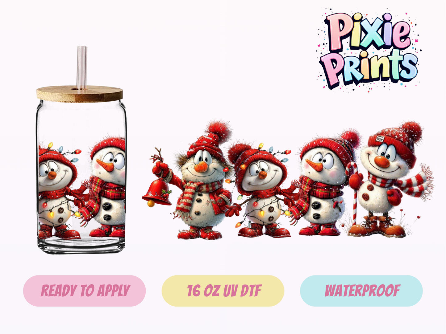 UVDTF #7158 16 OZ Tumbler Wrap