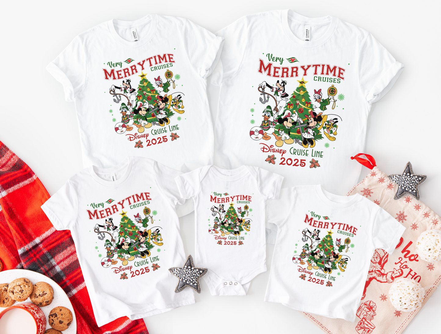 Magical Very Merry Time Christmas DTF Ready to Press Transfer