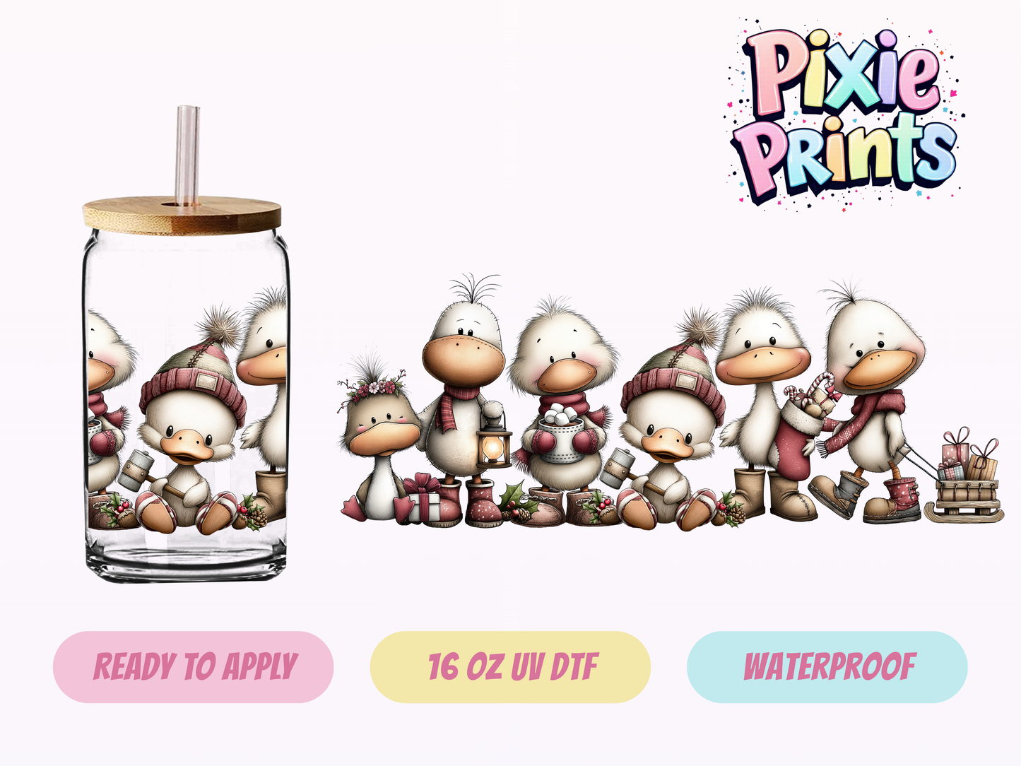 UVDTF #7154 16 OZ Tumbler Wrap