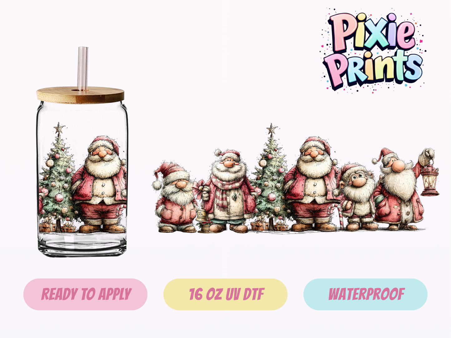 UVDTF #7162 16 OZ Tumbler Wrap