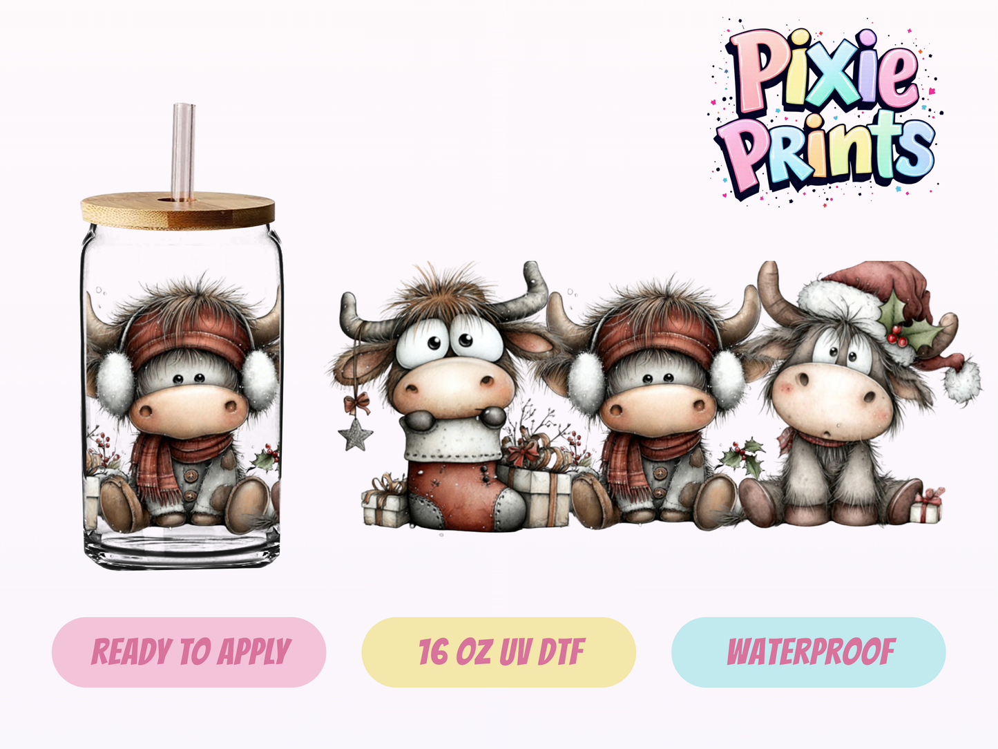 UVDTF #7088 16 OZ Tumbler Wrap